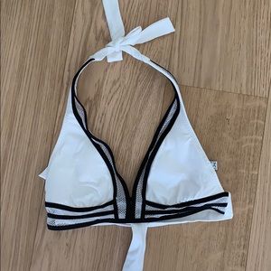 COLOR BLOCK BIKINI TOP